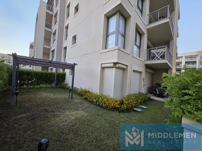 Chalet 73m with garden for sale Fully Finished Fully Furnished Pool View Ready To Move Marina marassi North Coast - Vista 2