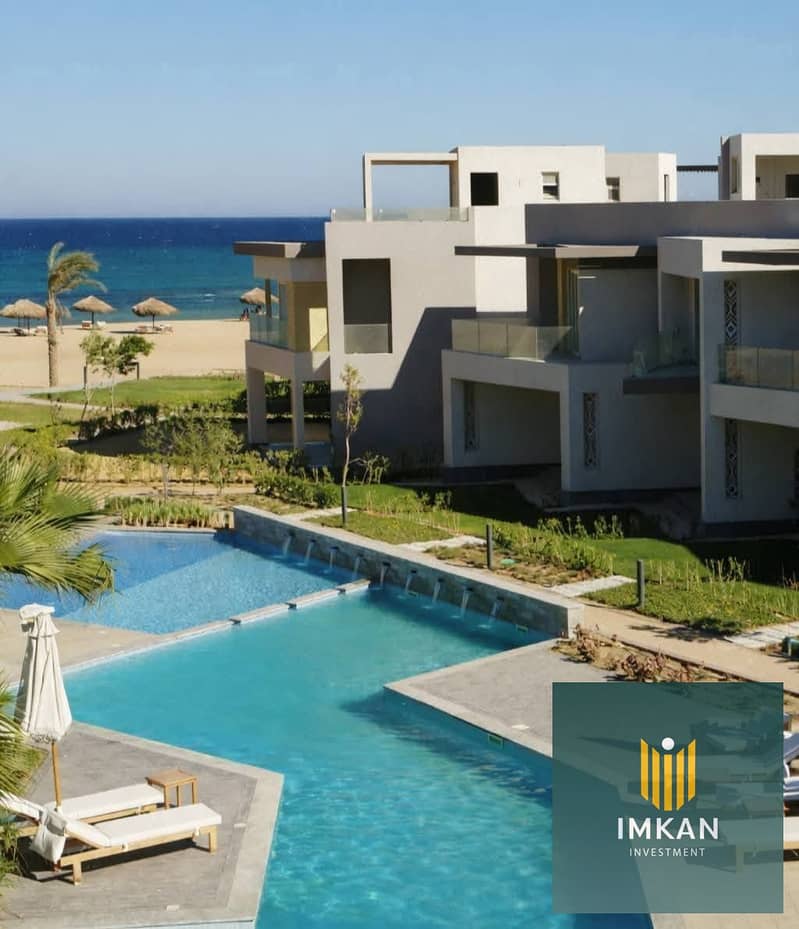 Ready for immediate handover in Ain Sokhna: a 3-bedroom chalet for sale in Boho, finished to a super-luxurious standard, available via installment pla - Aanzicht 6