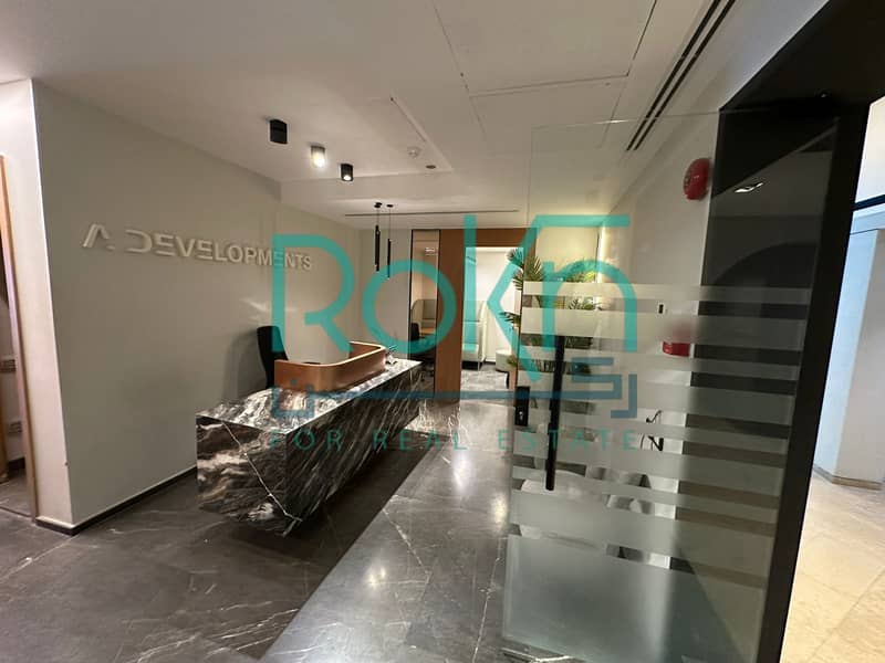 Furnished office for rent-plaza view in Park street - Widok 5