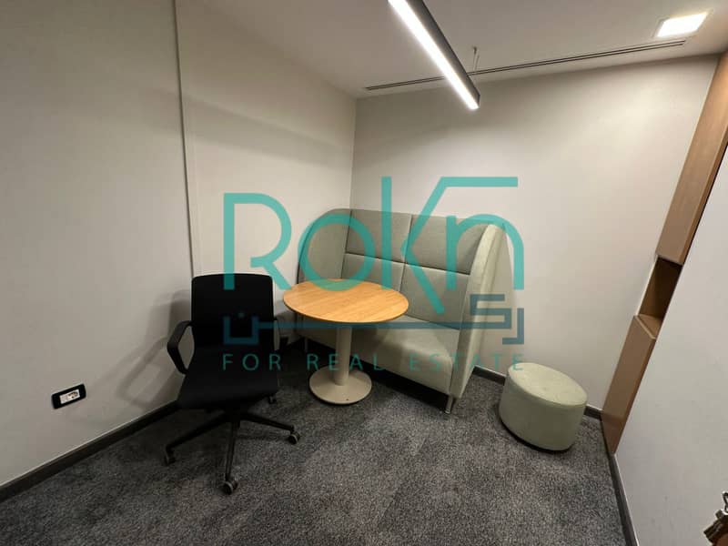 Furnished office for rent-plaza view in Park street - Widok 6