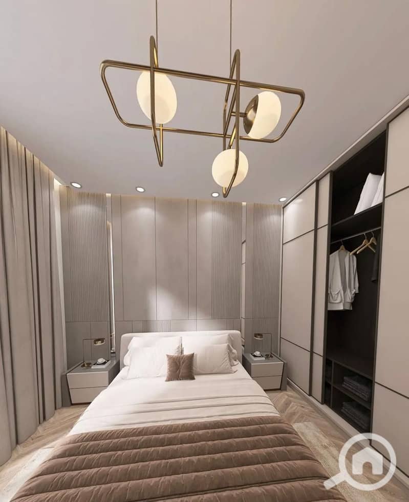 Fully finished apartment with a maritime (Bahary) view for sale, directly on the Middle Ring Road in the Fifth Settlement (6th District) - Widok 4