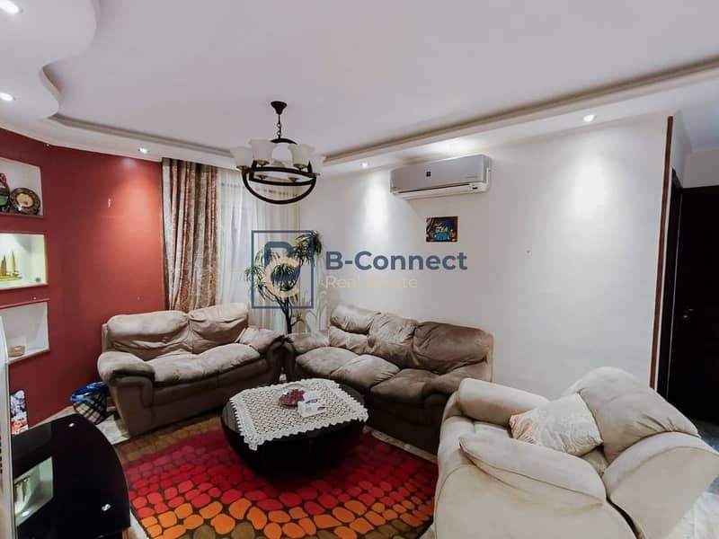 - Apartment for sale 140m Glem - Zahran Rushdy - second number from Abu Qir Street - Meer