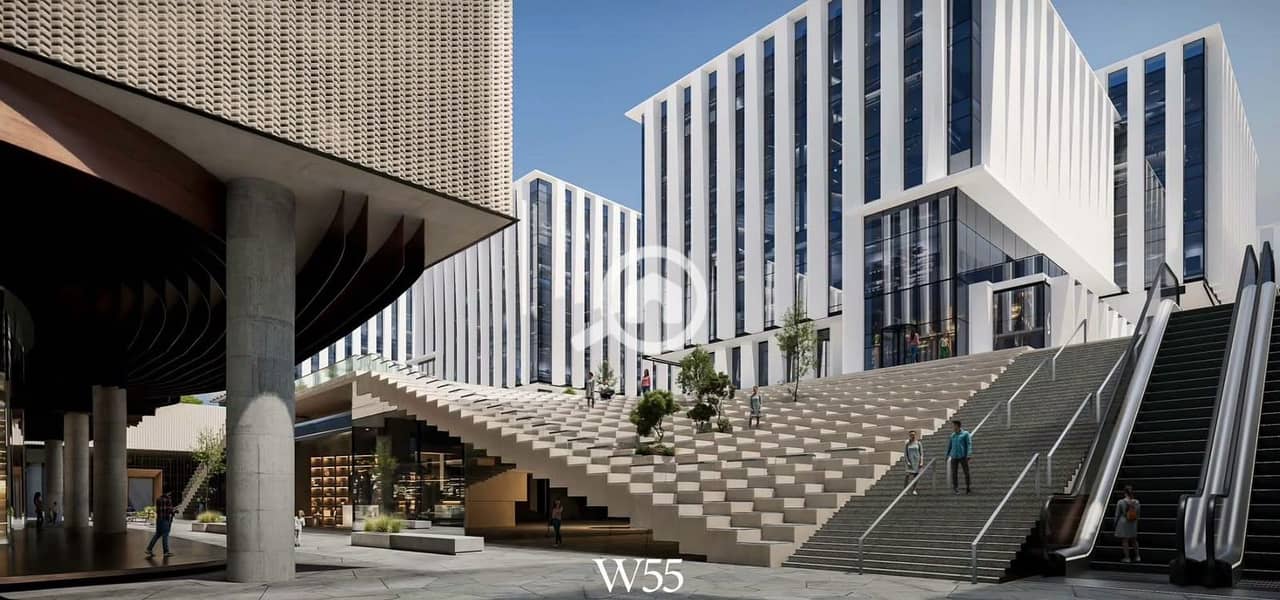 Office for sale in The Waterway (W55), located directly on South 90th Street in the Choueifat area - Widok 3