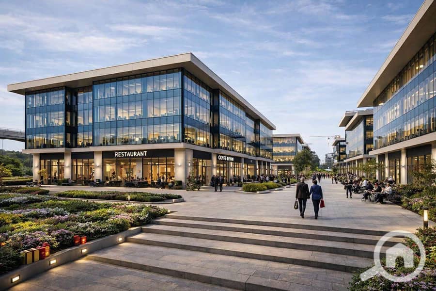 Office for sale in The Waterway (W55), located directly on South 90th Street in the Choueifat area - Więcej