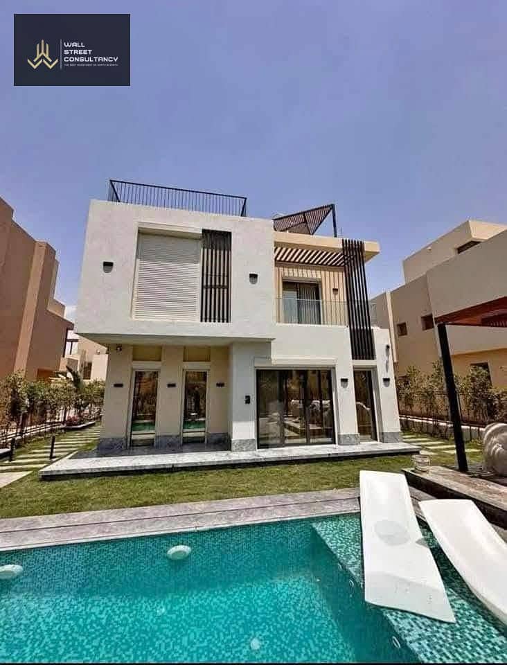 villa priced at 5 million in Sheikh Zayed - Widok 4