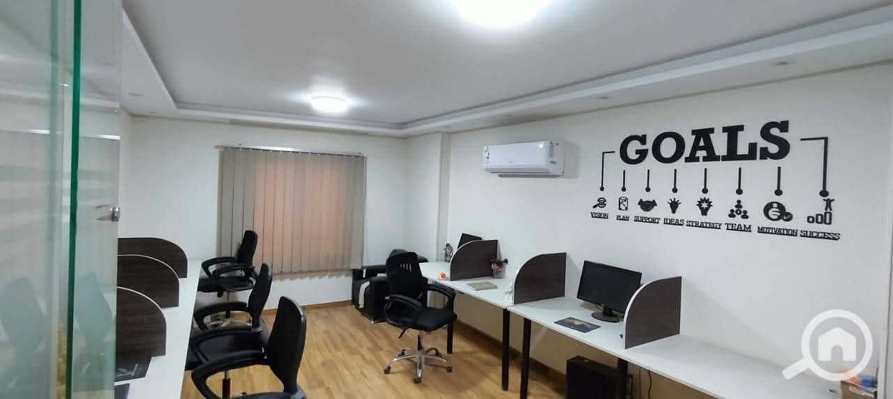 Unique 100m administrative headquarters for rent in a prime location next to Carrefour on the Grand Plaza Al-Hijaz in Zahraa Al-Maadi - Bild 2