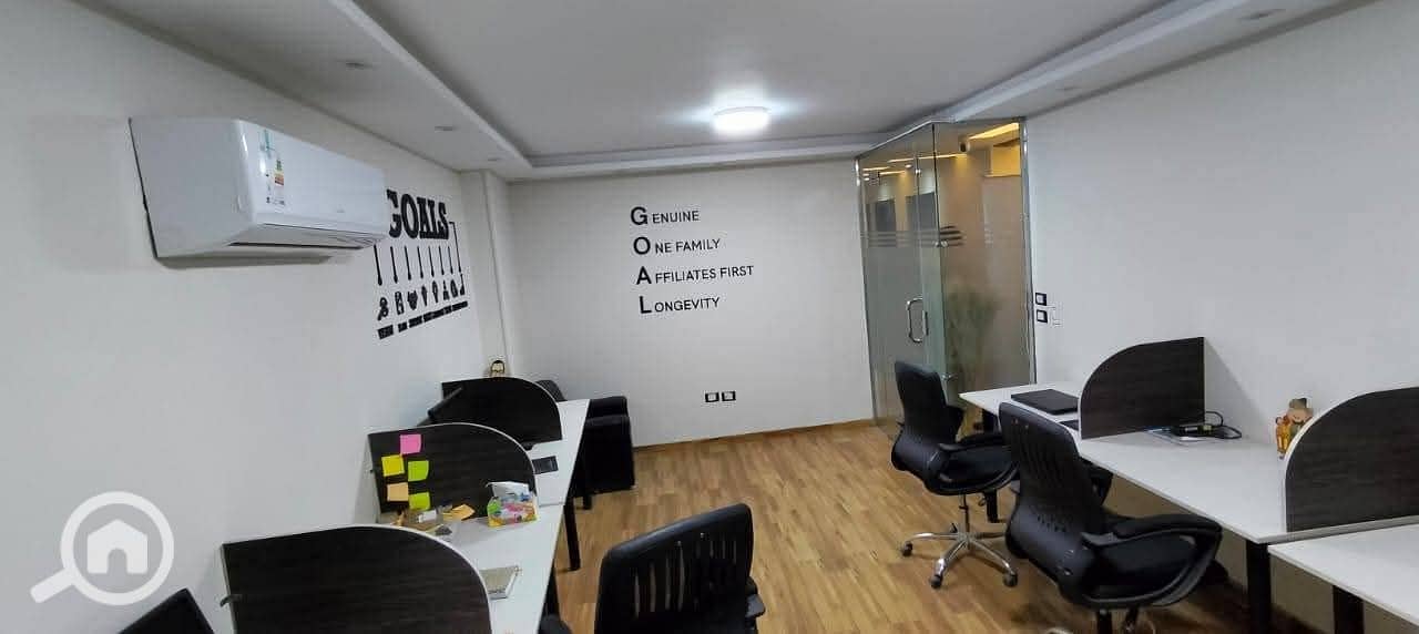 Unique 100m administrative headquarters for rent in a prime location next to Carrefour on the Grand Plaza Al-Hijaz in Zahraa Al-Maadi - Bild 6