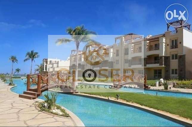 Chalet for sale directly on the sea, immediate occupancy, best layout for 3 bedrooms in Blue Blue Village, Ain Sokhna - Bild 2