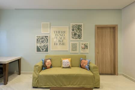 1 Bedroom Hotel Apartment for Rent in New Cairo, Cairo - ريح بالك من الفواتير. . السعر شامل (كهرباء + مياه + واي فاي)!