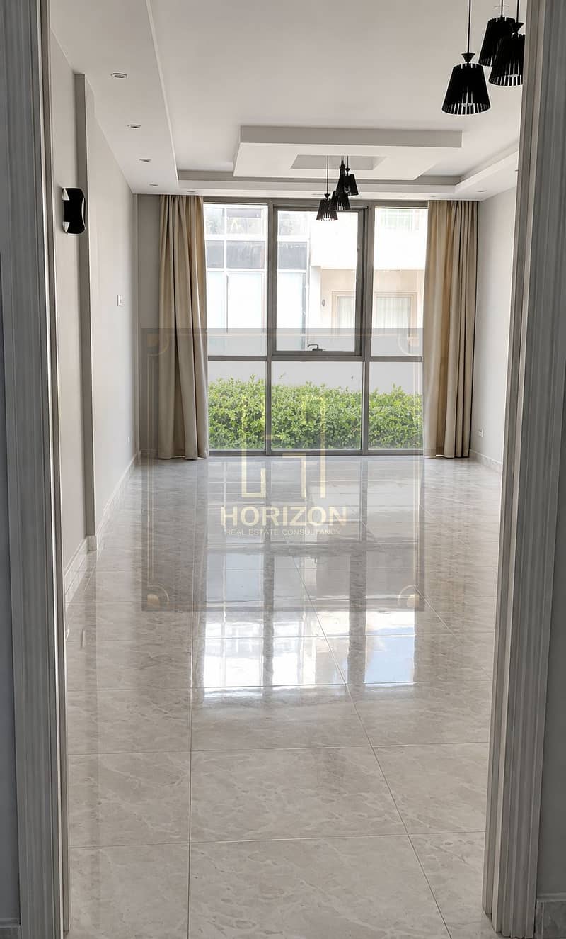 lowest price semi furnished apartment 2rooms rent galleria moon valley new cairo - Widok 2