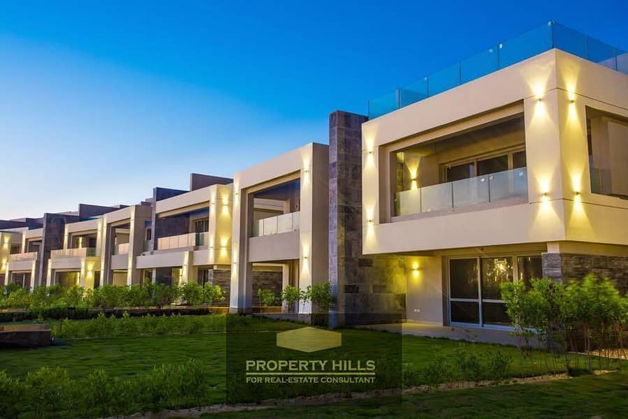 Twin house villa by the sea, ready for immediate handover, by the sea in La Vista next to Marassi in Sidi Abdel Rahman - Vista 3