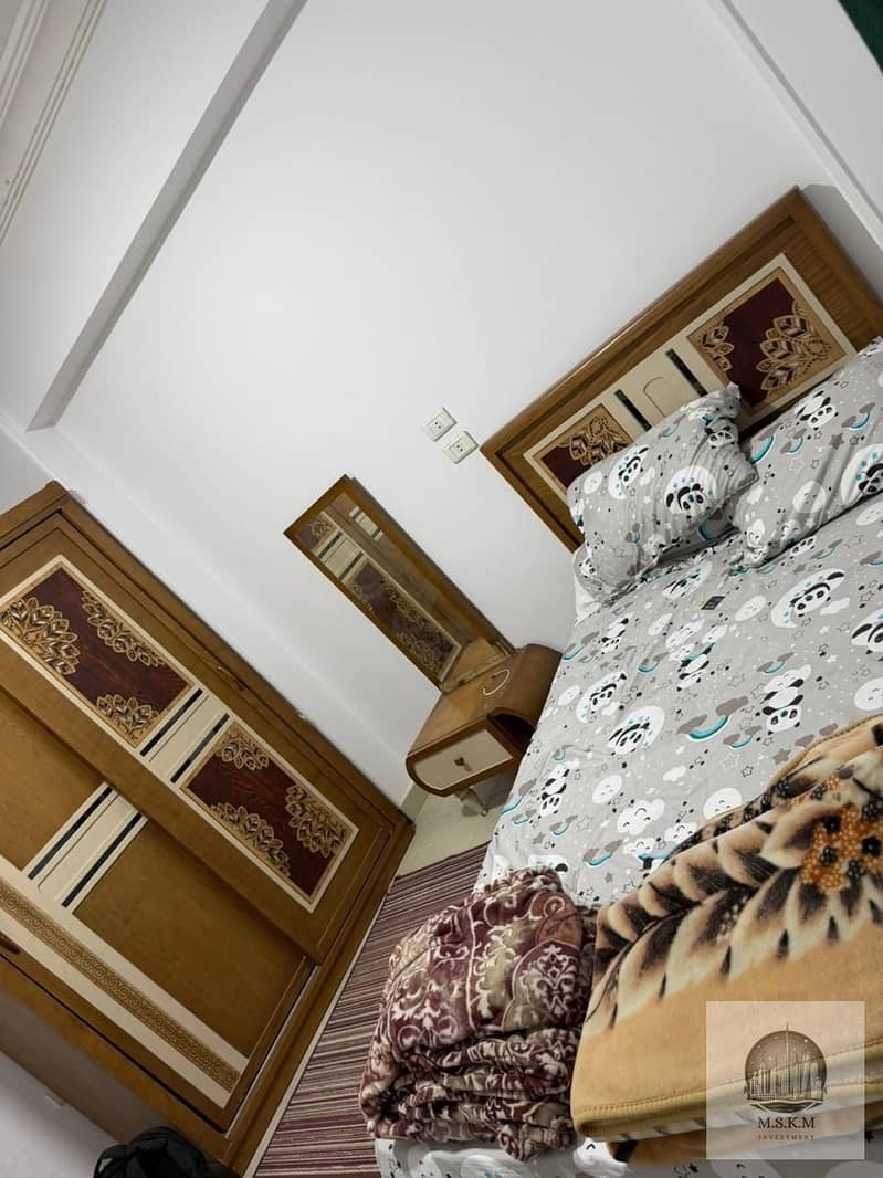 Furnished apartment for rent in Gardenia Heights 1, near Fathallah Market, 200 sq m, ground floor, 3 rooms and 2 bathrooms, priced at 18,000 - Widok 3