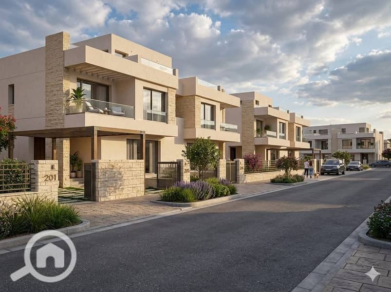 Townhouse for Sale in Noor City | 203m² Land – 204m² Built-Up | Direct Wide Garden View | No Overprice - Aanzicht 5