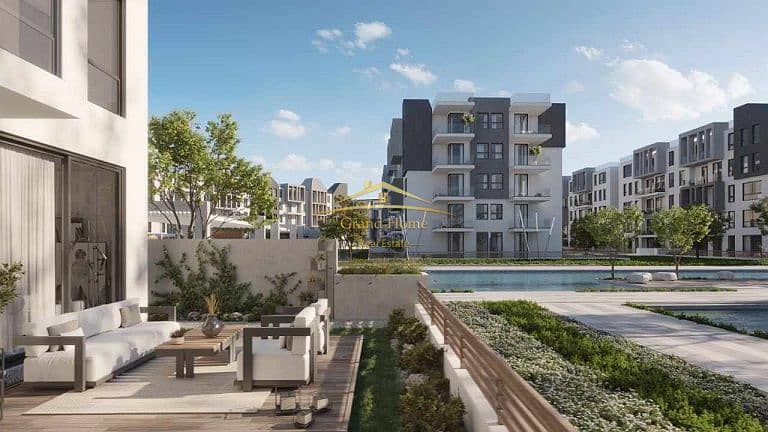 twin house for sale 246m at Rivers tatweer misr at new zayed beside dejoya and lugar and hills of one and jirian and elora and solana west - Widok 6