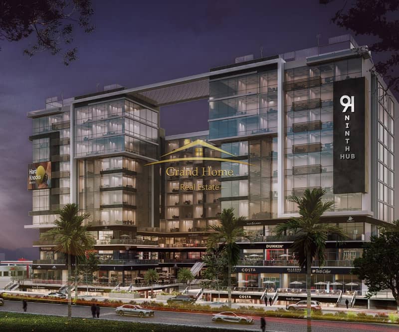 Office for sale, 22 sq m, Ninth Hub Mall, near Sun Plaza, O Plaza, Cairo Plaza, Centrada, Downtown, Family Mall, and Plaza Axis. - Vista 2