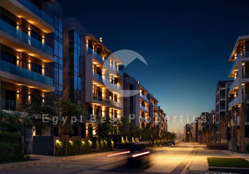 Apartment 3 Bedrooms in El Patio Sola Shorouk City Semi Finished PAY OVER 10 YEARS - Widok 2