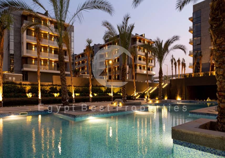 Apartment 3 Bedrooms in El Patio Sola Shorouk City Semi Finished PAY OVER 10 YEARS - Widok 3