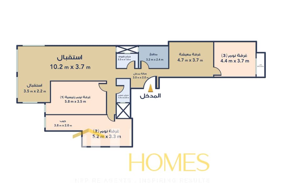 Apartment for Sale in Stanley | Spacious Rooms & Stunning Sea View – pohled 3