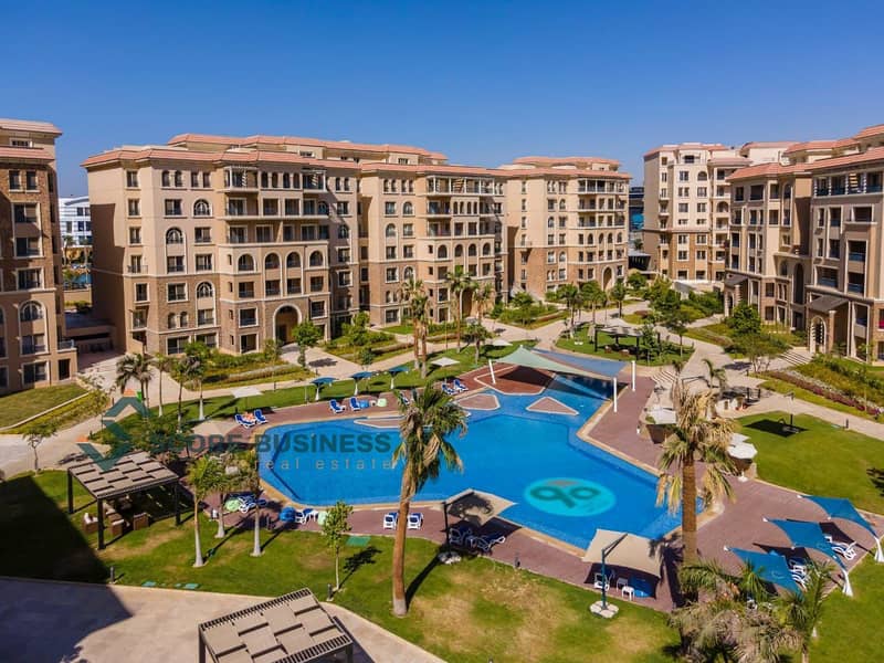 Apartment for sale in the heart of New Cairo, immediate delivery, fully finished + air conditioning with installments over 5 years. - Widok 6