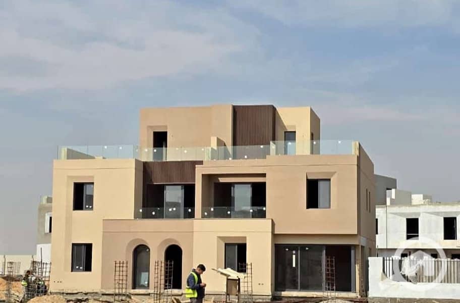 Ready to Move Twin House with a Wide View in Vye Al Sheikh Zayed, next to Beverly Hills - Aanzicht 6