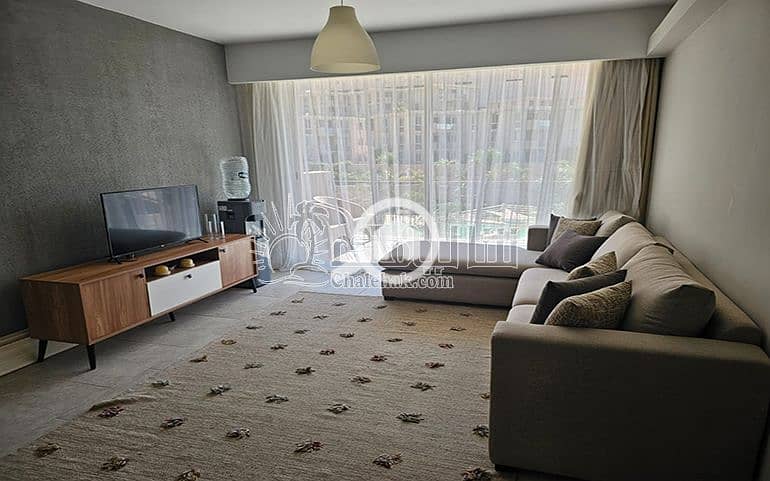 Fully Furnished Chalet with Direct Sea & Pool View | IL Monte Galala Ain Sokhna - Vue 3