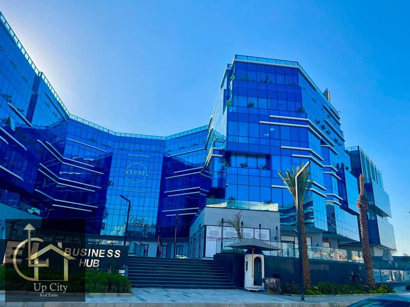 under market price office for rent in kernel business hub new cairo fully finished - Widok 5
