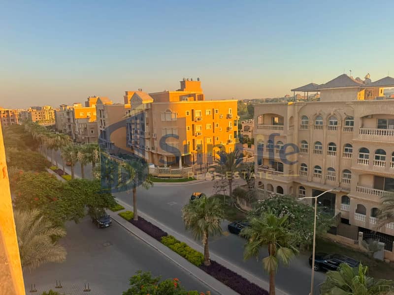 Furnished apartment for rent in Bahgat View,Dreamland. Features a beautiful landscape view. Located behind Media City,near Mall of Egypt, 6th of October - Aanzicht 4
