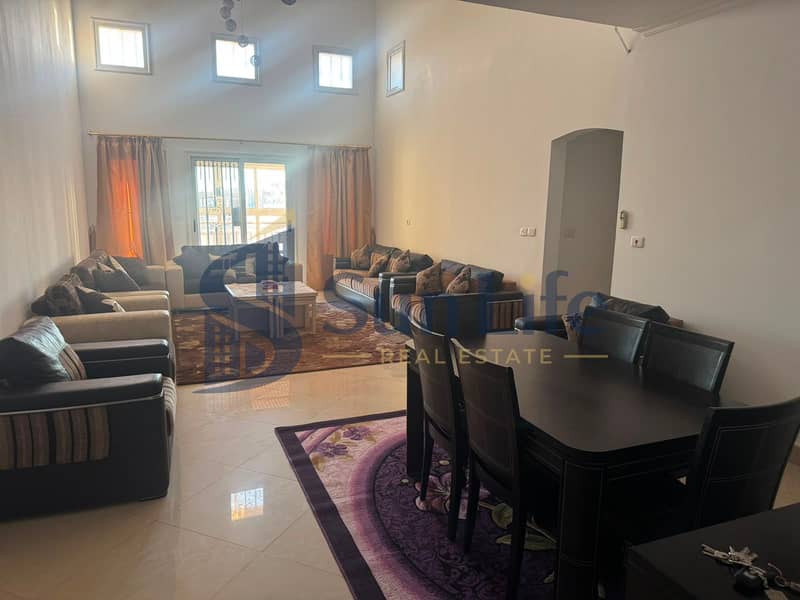 Furnished apartment for rent in Bahgat View,Dreamland. Features a beautiful landscape view. Located behind Media City,near Mall of Egypt, 6th of October - Aanzicht 5