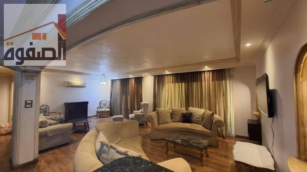 Furnished apartment for rent in one of Maadi's most prestigious areas. A quiet, upscale, and convenient location close to all amenities. - Vista 2