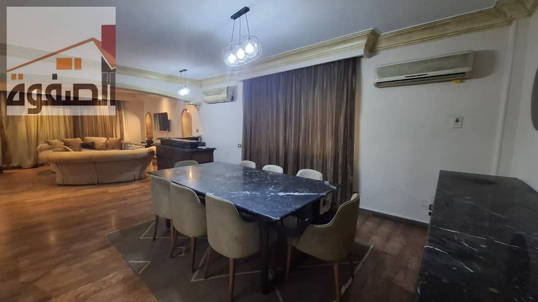 Furnished apartment for rent in one of Maadi's most prestigious areas. A quiet, upscale, and convenient location close to all amenities. - Vista 4
