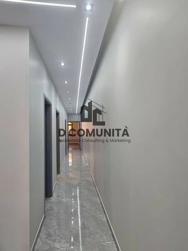 Apartment for rent, first occupancy in the National Defense Area in the Fifth Settlement – with super lux finishing, practical design, and a front view. - Widok 3