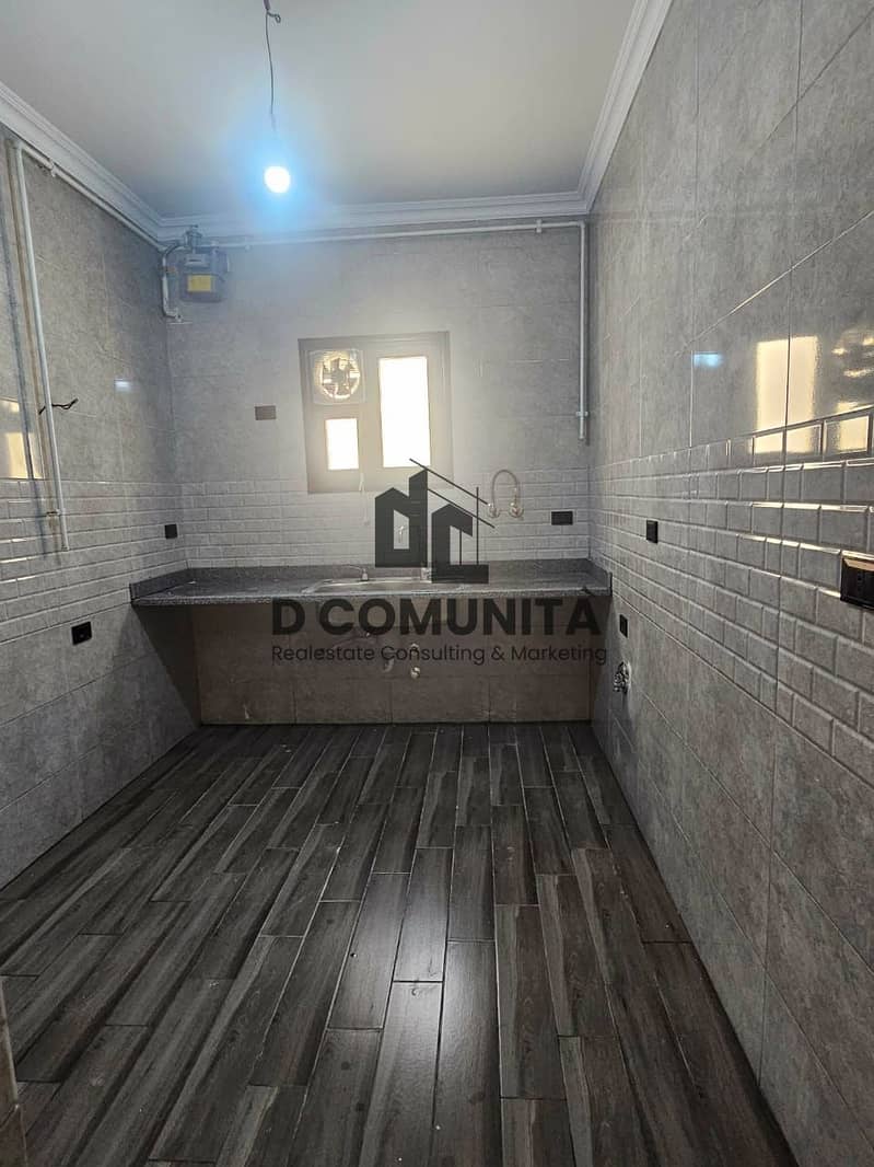 Apartment for rent, first occupancy in the National Defense Area in the Fifth Settlement – with super lux finishing, practical design, and a front view. - Widok 4
