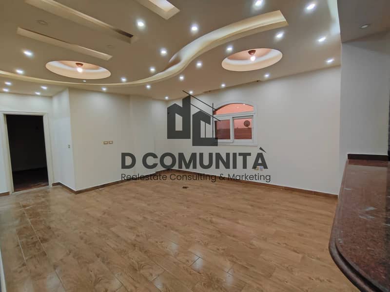 Rooftop apartment for rent in Al Yasmeen 2, area 285 square meters with a large terrace – pohled 2