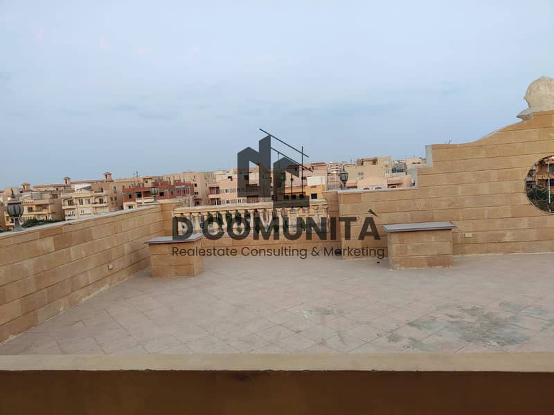 Rooftop apartment for rent in Al Yasmeen 2, area 285 square meters with a large terrace – pohled 5