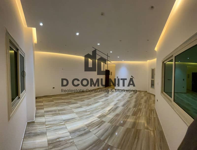 Administrative apartment for rent with air conditioning in Al-Narjis 2, near Tulip Hotel and the Southern Ninety on the main street. – pohled 4
