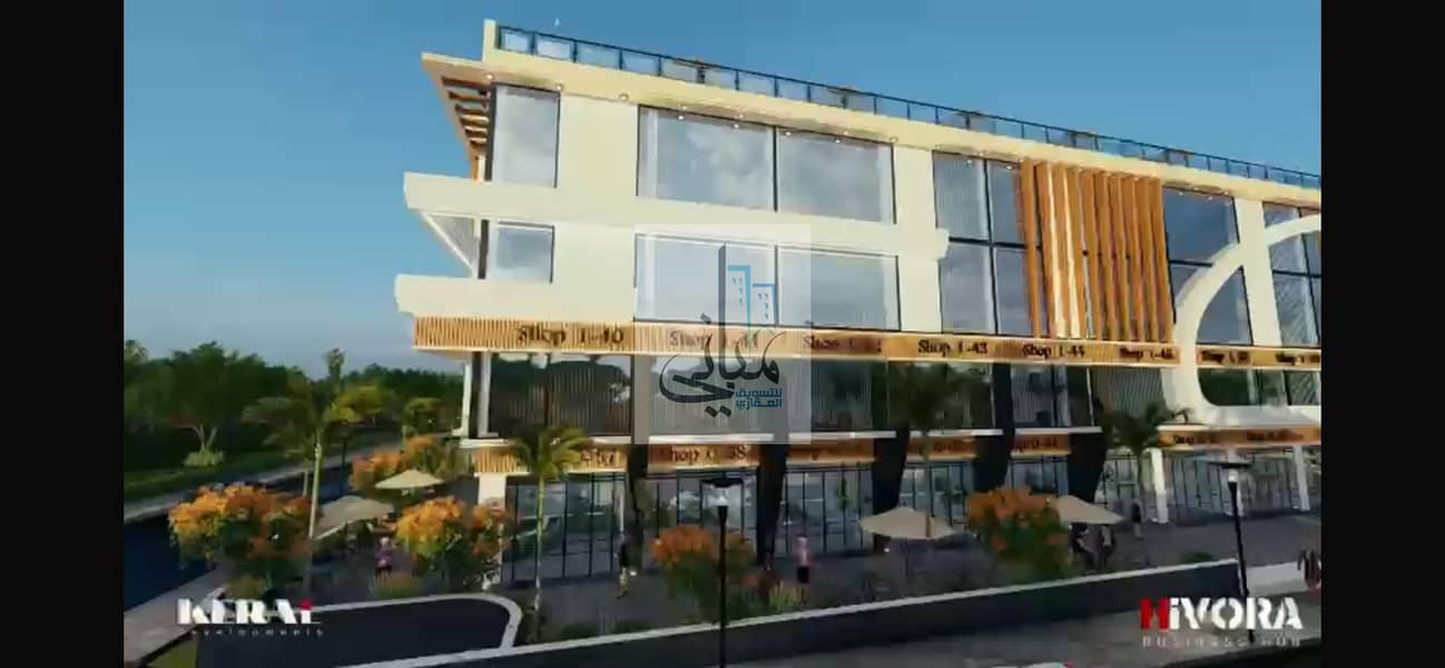 Office for Sale in 6 of October City With installment, Super Deluxe Finishing With AC's, 55 M - Widok 3