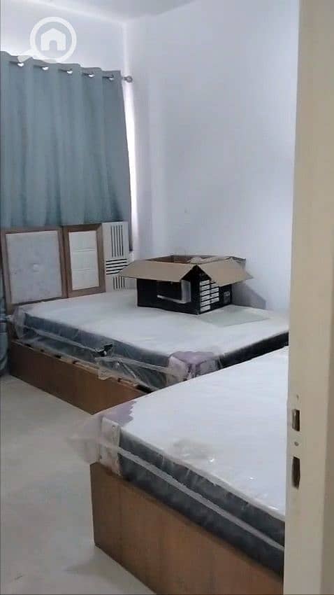 Basilia Talaat Mostafa Administrative Capital, a 100 square meter apartment for rent, furnished, in a very excellent location next to services. - Widok 4