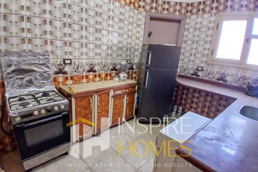 Furnished Apartment for Rent with a Direct Sea View in Ibrahimia - Widok 5