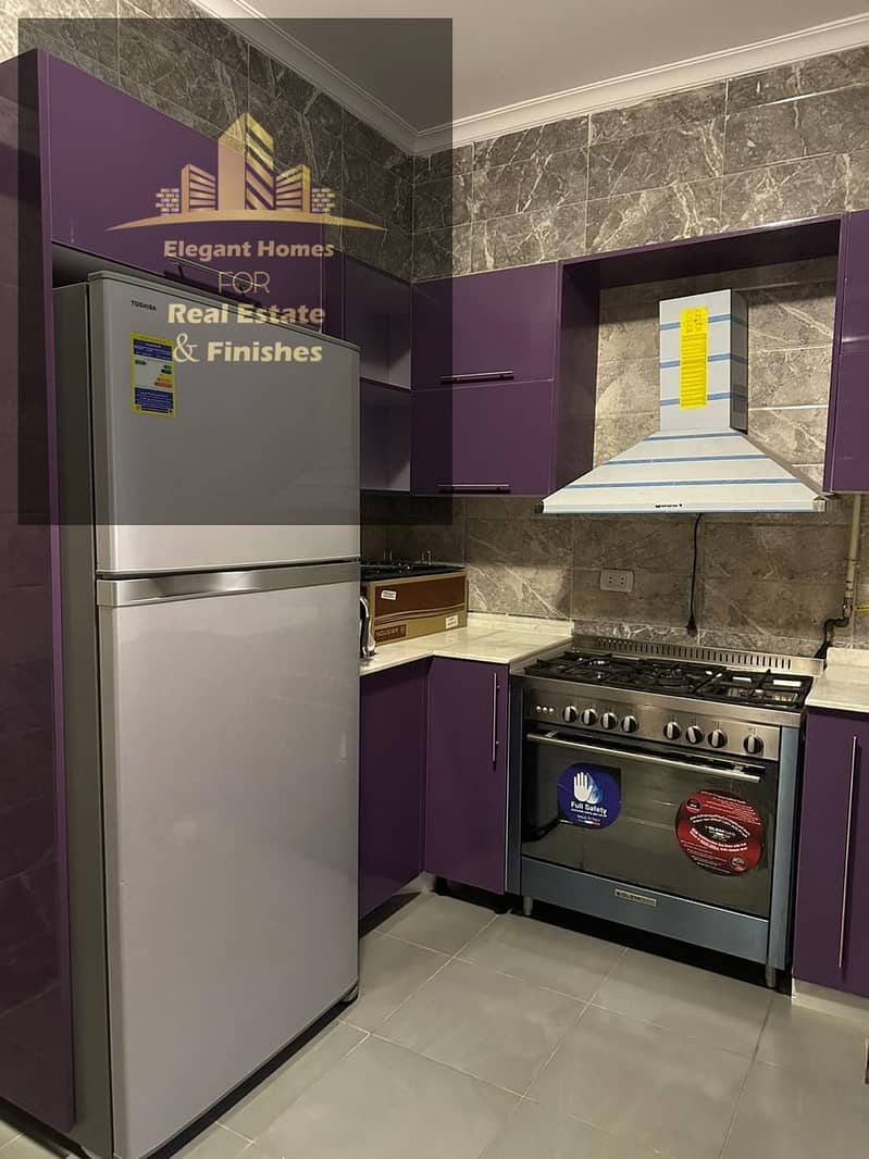 185 SQM Fully Furnished Apartment for Rent in Hayati Residence, First Settlement | Near Al Rehab - Ansicht 5