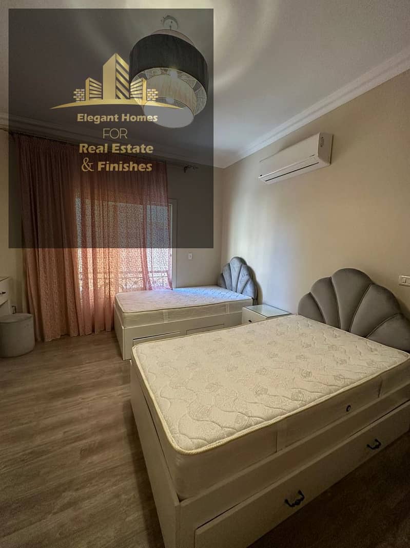 185 SQM Fully Furnished Apartment for Rent in Hayati Residence, First Settlement | Near Al Rehab - Ansicht 6