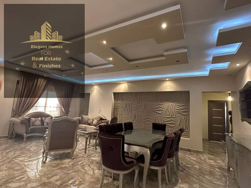 185 SQM Fully Furnished Apartment for Rent in Hayati Residence, First Settlement | Near Al Rehab - Ansicht 3