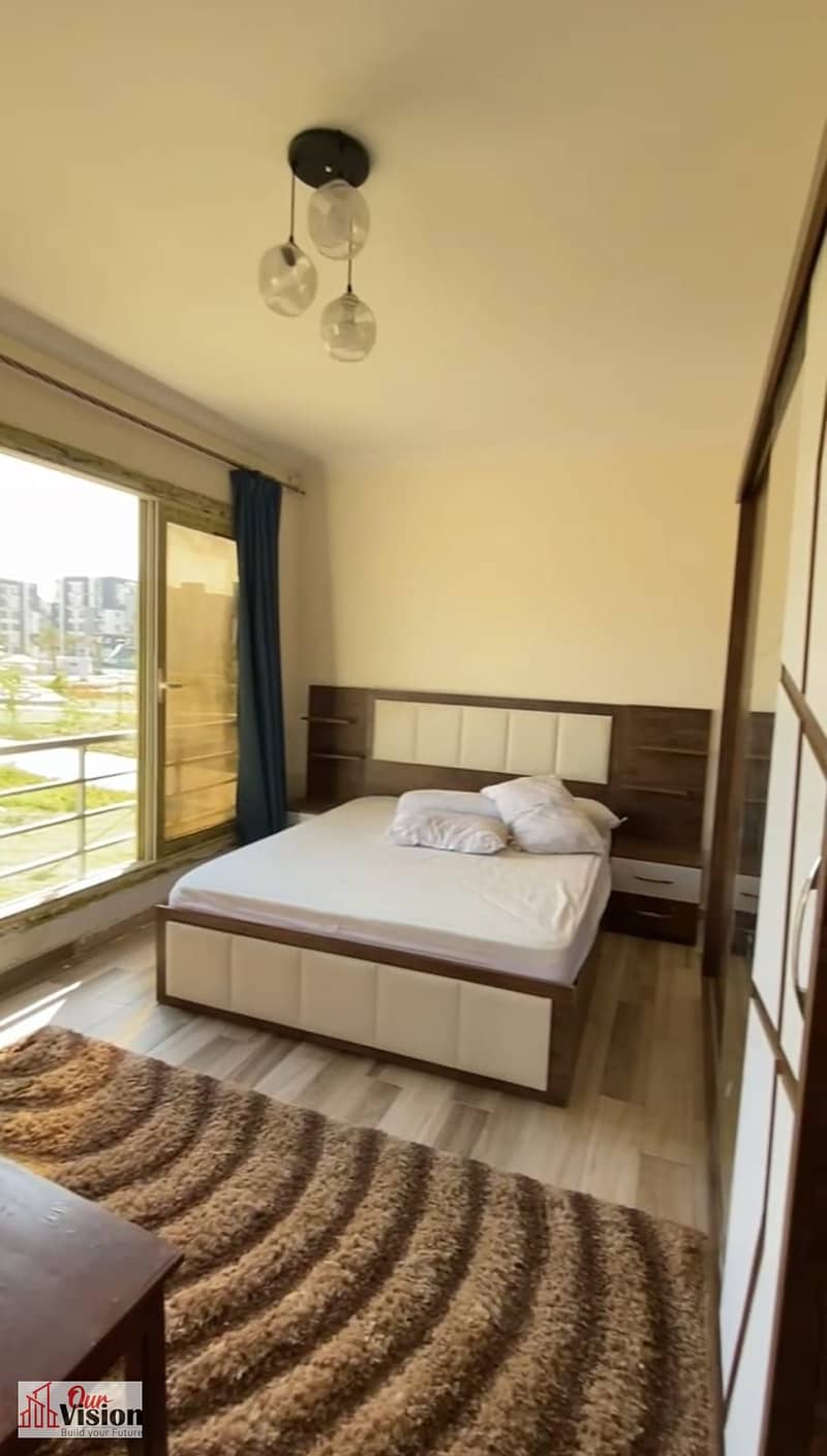 *Apartment for sale furnished corner in the compound Janna Zaied 2* 130m first floor, 3 rooms, 2 bathrooms, main *corner with a strong northern view of Villedg West 'Dora'* - Bild 3