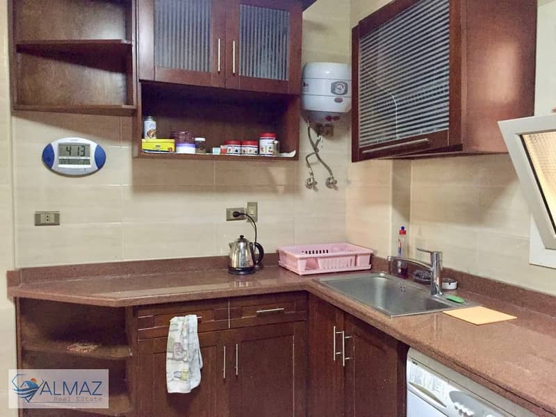 Furnished 150 sq m apartment for rent in Al Banafseg Buildings, First Settlement, near Rehab City, directly on North 90th Street. - Aanzicht 4