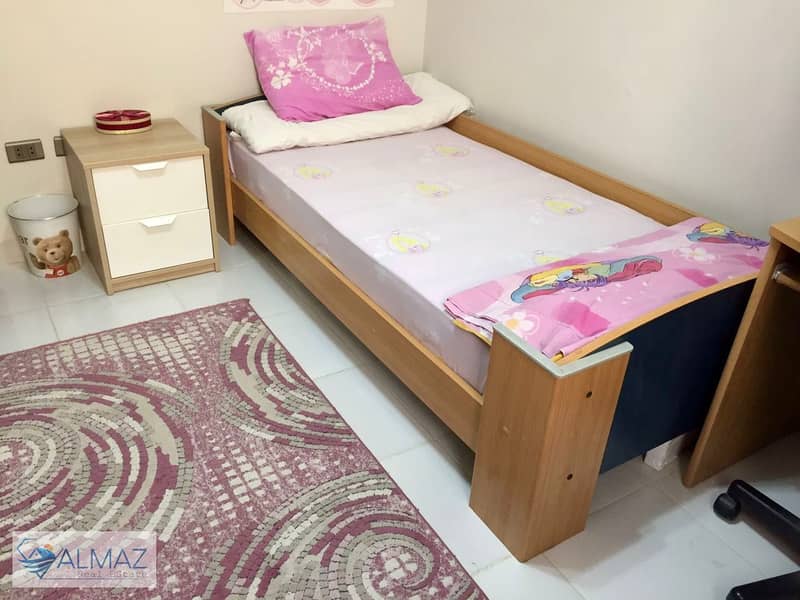 Furnished 150 sq m apartment for rent in Al Banafseg Buildings, First Settlement, near Rehab City, directly on North 90th Street. - Meer