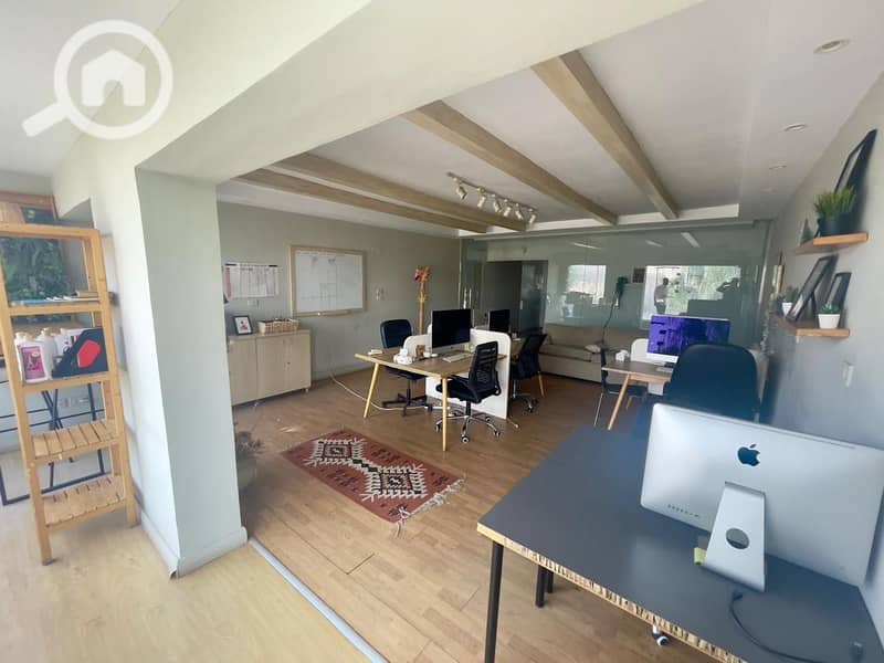 Office with air conditioning for rent in Daqahlia, Maadi, 3 rooms - Widok 4