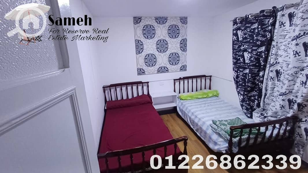Ground floor chalet for rent with a garden in the North Coast, Lotus Village, KM 90, 100 square meters. - Bild 6