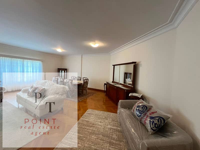 Briar's Maadi furnished apartment for rent, 3 rooms, a living room, 3 bathrooms, and a balcony for rent. - Ansicht 2