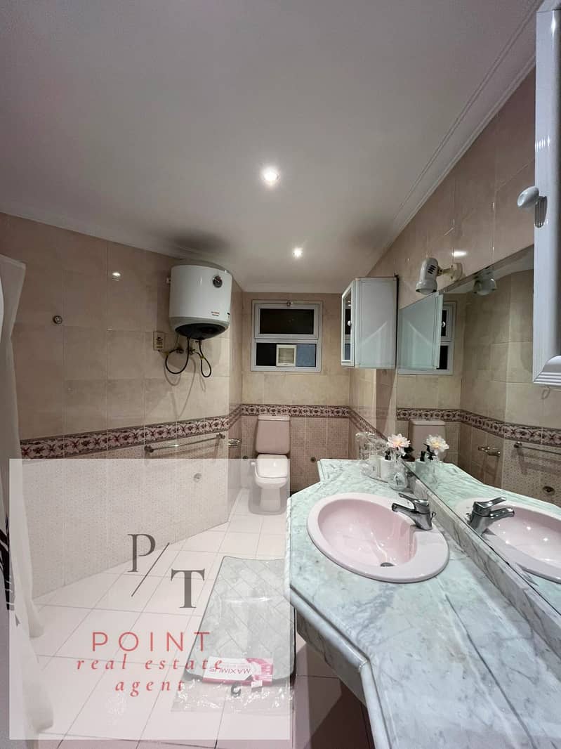 Briar's Maadi furnished apartment for rent, 3 rooms, a living room, 3 bathrooms, and a balcony for rent. - Ansicht 5