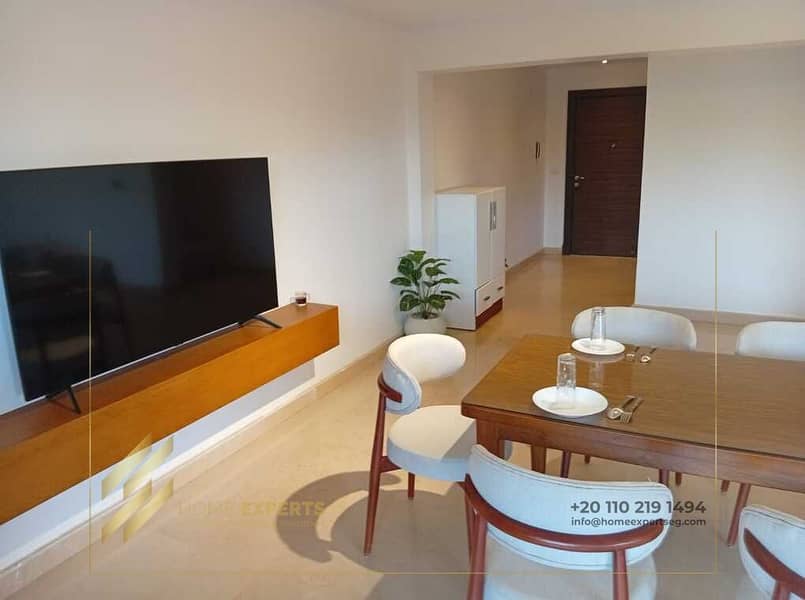 Furnished apartment with garden for rent in Cairo Festival City - Vista 4