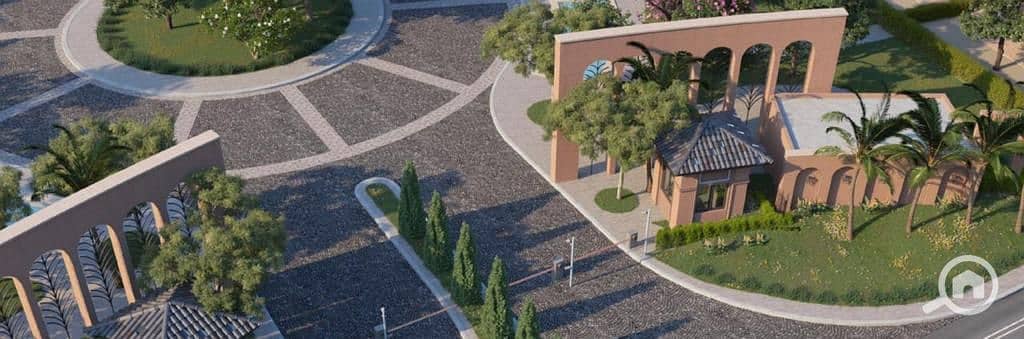Townhouse for sale inside Village West Compound, Sheikh Zayed. Built-up area: 223 sqm, land area: 224 sqm (ground + first) without finishing, very prime location. - Meer